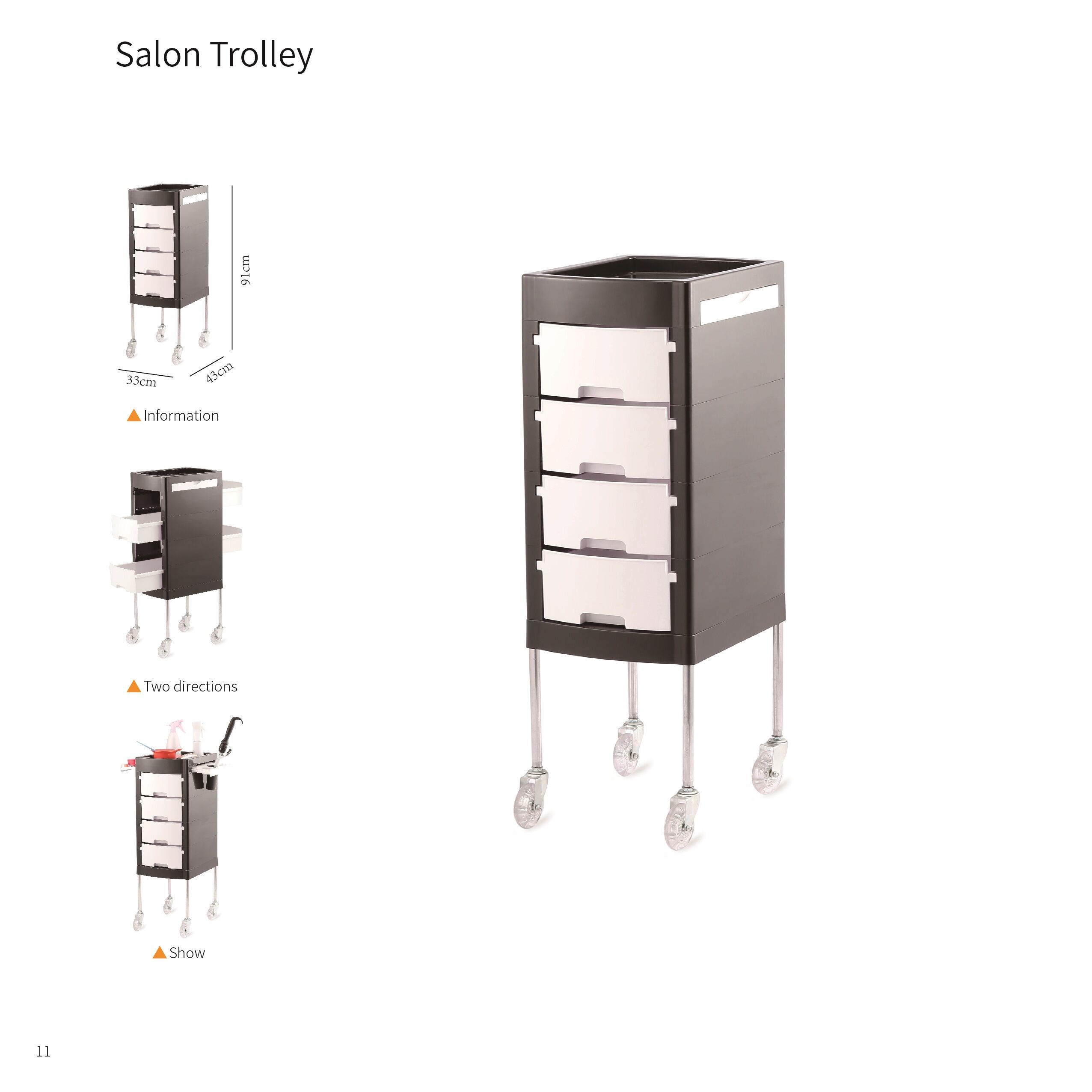 Multifunctional Lightweight Drawer Trolley Cart 1 Multifunctional Lightweight Drawer Trolley Cart