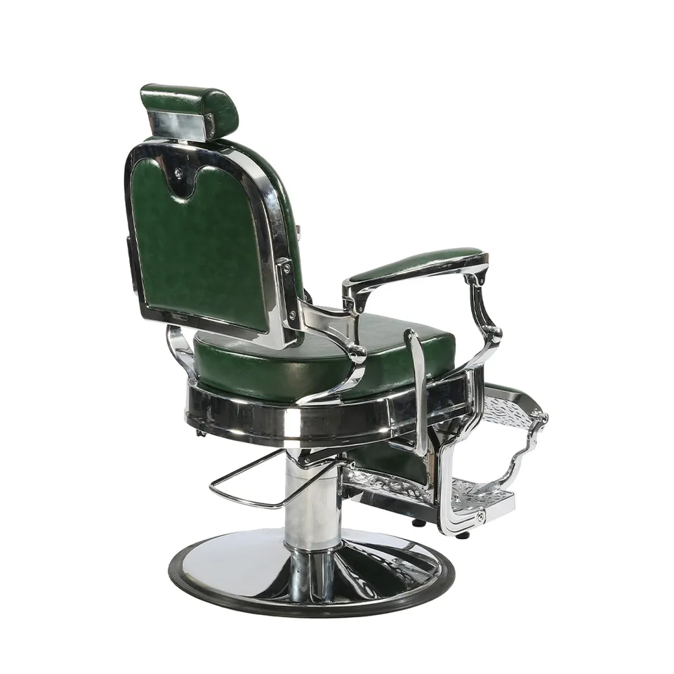 Royal Throne Barber Reclining Chair 2 Royal Throne Barber Reclining Chair - ๅพ็ 2