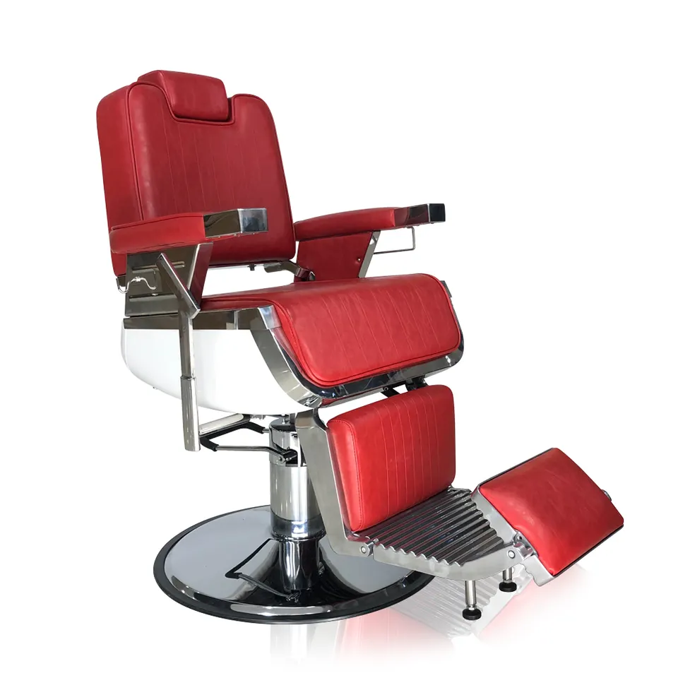 Timeless Elegance Barber Reclining Chair 3 Timeless Elegance Barber Reclining Chair - Imagen 3