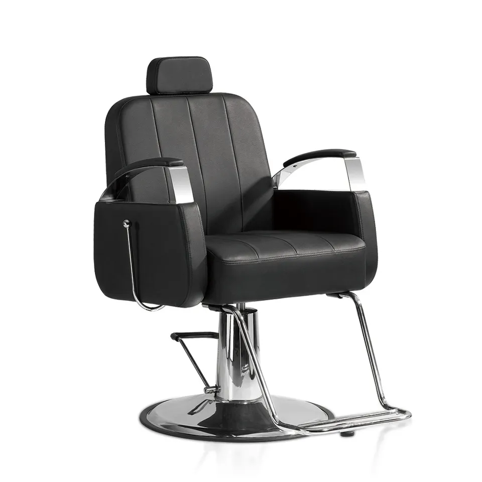 Retro Legacy Barber Reclining Chair 1 Silla Reclinable de Barbero Retro Legacy