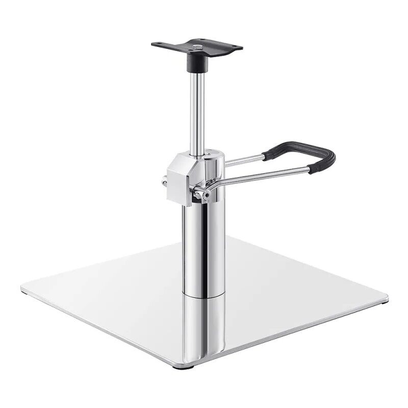 Brushed Stainless Steel Square Base With Hydraulic Pump 1 Brushed Stainless Steel Square Base With Hydraulic Pump