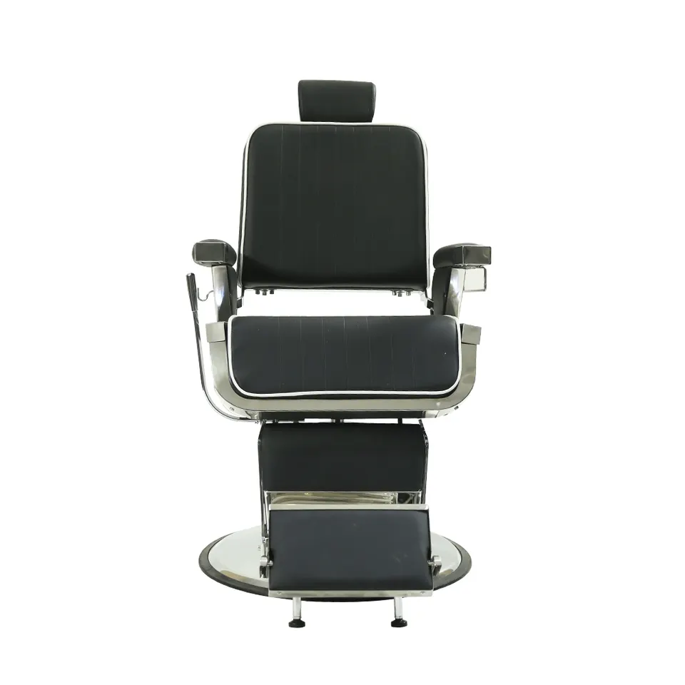 Vintage Monarch Barber Reclining Chair 2 Vintage Monarch Barber Reclining Chair