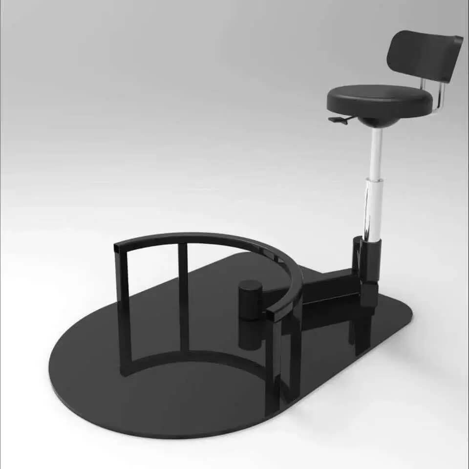 GlideCut Rotating Stylist Platform Chair 1 GlideCut Rotating Stylist Platform Chair