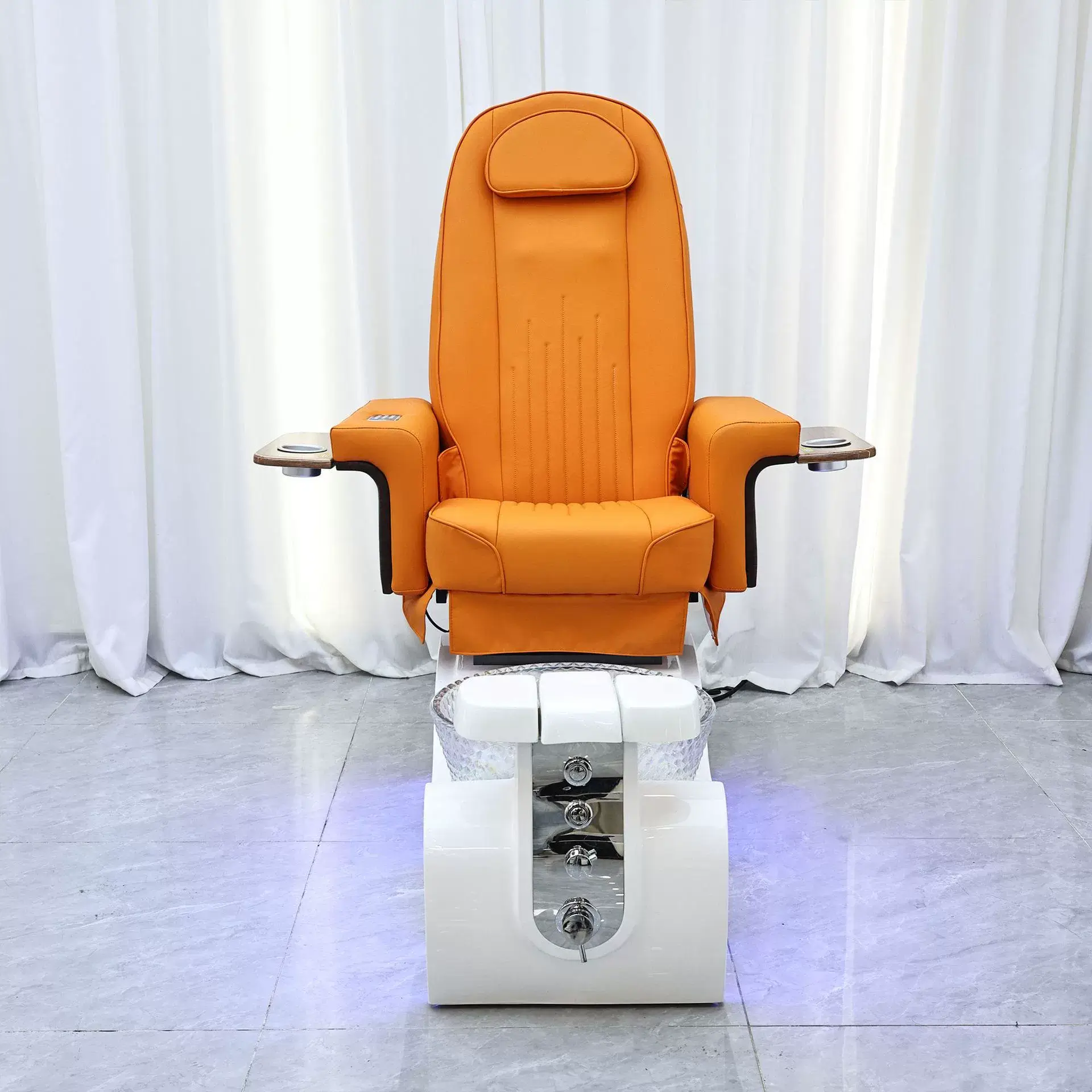 Luxury Robotic Roller Massage Pedicure Chair with Crystal Glass Bowl 3 34001-2